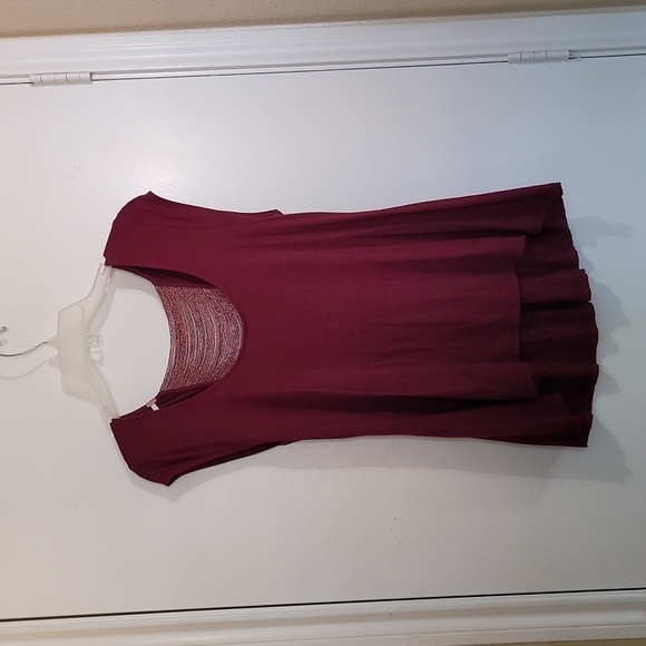 Free People Women's Top Burgundy Size  SP - Picture 1 of 10
